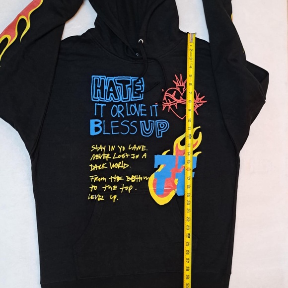 Rod Wave "CHAOS IN MIND HOODIE" - Men's size XL - Picture 6 of 6